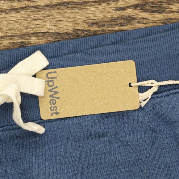 NWT Upwest Mens Pull On Short with Pockets Blue L - Picture 7 of 8